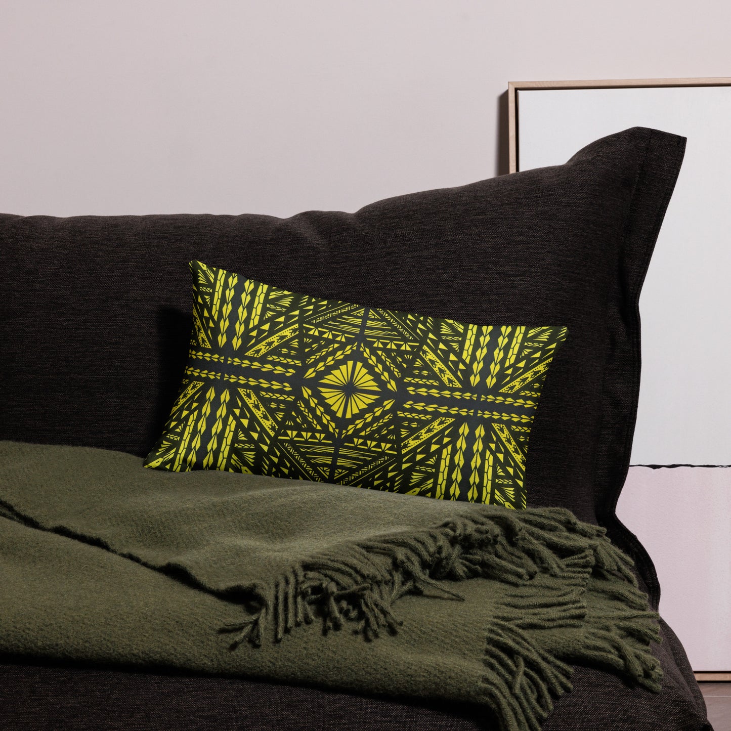 Island Tribal Premium Pillow