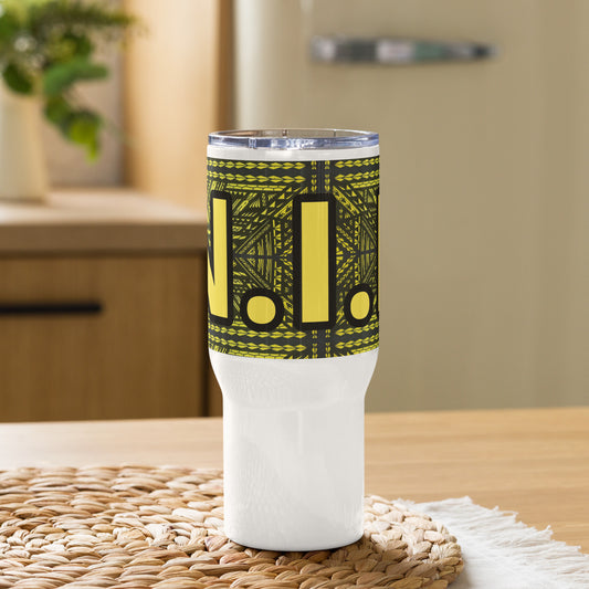 N.I.F Travel mug with a handle